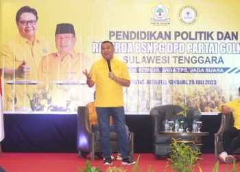 Bidik Kursi Pimpinan, AJP Harap Golkar Bisa Unggul 20 Persen Disemua Dapil di Sultra