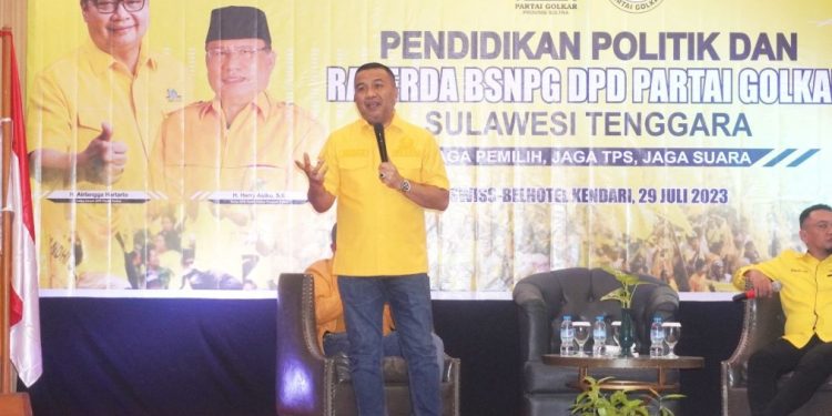 Bidik Kursi Pimpinan, AJP Harap Golkar Bisa Unggul 20 Persen Disemua Dapil di Sultra