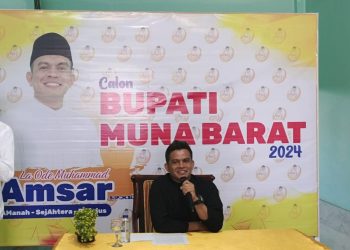 Mundur Dari Dunia Perbankan, La Ode Amsar Bidik Kursi Bupati Mubar