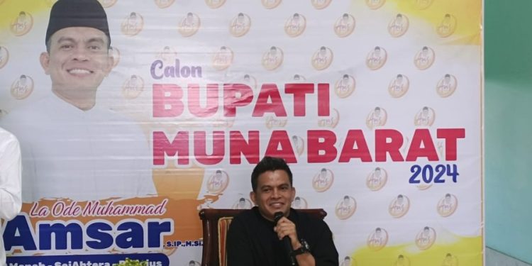 Mundur Dari Dunia Perbankan, La Ode Amsar Bidik Kursi Bupati Mubar