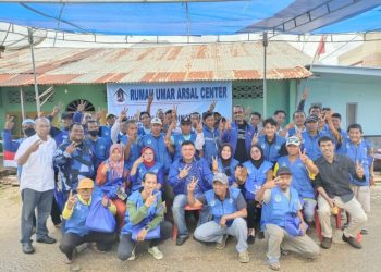 Umar Arsal Kukuhkan 128 Koordinator Tim  Kelurahan se- Kota Kendari