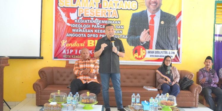 AJP Dukung Peningkatan Sarpras SMAN 10 Kendari