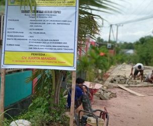 Dinas Cipta Karya Turun Tangan Benahi Jalan Lingkungan di Kota Kendari