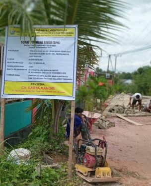 Dinas Cipta Karya Turun Tangan Benahi Jalan Lingkungan di Kota Kendari
