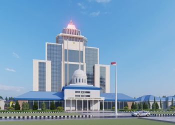 Pembangunan Kantor Gubernur Sultra Tahap Dua On Progres