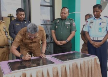 Muhammad Yusup Optimalkan Pelayanan Masyarakat di Kecamatan Baruga, Sejumlah Sarpras Diresmikan