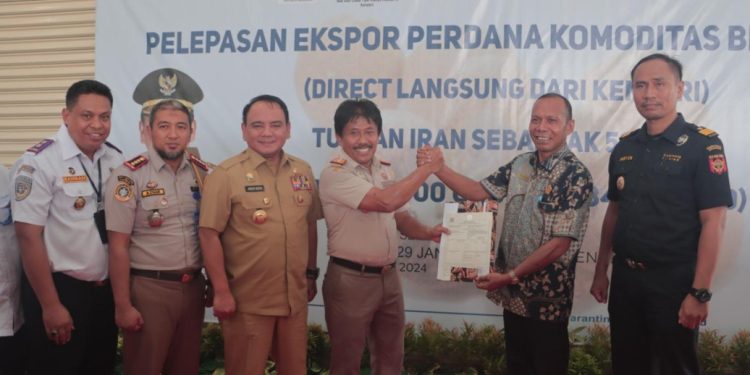 Implementasikan SSm QC, Karantina Sultra Sukses Ekspor 56 Ton Biji Pinang ke Iran