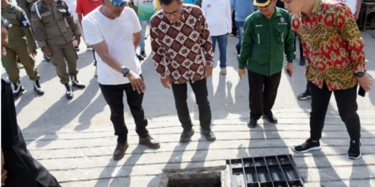 Pj Walikota Muhammad Yusup Tinjau Lokasi Titik Rawan Banjir