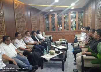 Audensi Dengan Wakil Ketua Komisi V DPR-RI, Ahali Paparkan Kondisi Infrastruktur Jalan Di Butur