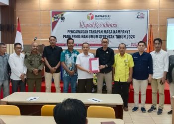 Bawaslu Konsel Mulai Tertibkan APK Pemilu Pada 11 Februari 2024