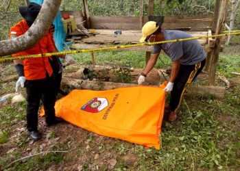 Mayat Tanpa Identitas Ditemukan Sudah Membusuk di Rumah Kebun Warga