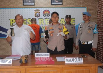 Polres Konsel Amankan Dua Pengguna Narkoba di Tinanggea