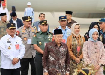Wapres Ma’ruf Amin Menjejak di Sultra, Ini Agenda Kunjungannya
