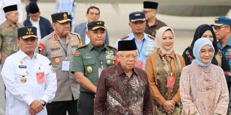 Wapres Ma’ruf Amin Menjejak di Sultra, Ini Agenda Kunjungannya