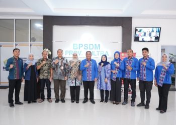 Persiapan Penyelenggaraan PKN Tingkat II, LAN RI Visitasi Kantor BPSDM Sultra