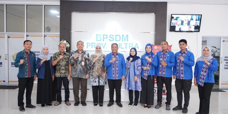 Persiapan Penyelenggaraan PKN Tingkat II, LAN RI Visitasi Kantor BPSDM Sultra