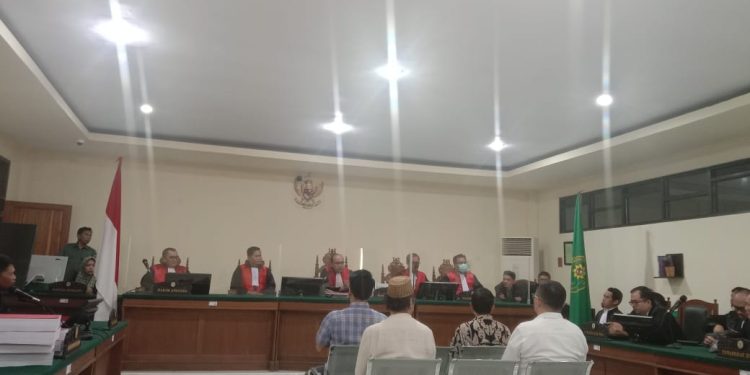 Empat Terdakwa Tipikor Antam Konut Jalani Sidang Tuntutan Dakwaan di PN Kendari