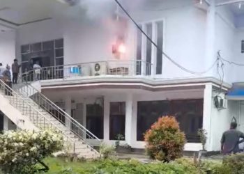 Akibat Korslet Listrik, Tamu Undangan Halal Bihalal RKM-KKBK Terpaksa Tinggalkan Ruangan Saat Acara Berlangsung