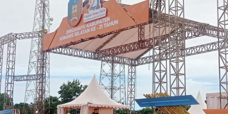 Persiapan Perayaan HUT Kabupaten Konsel ke-21 Terus Dimatangkan