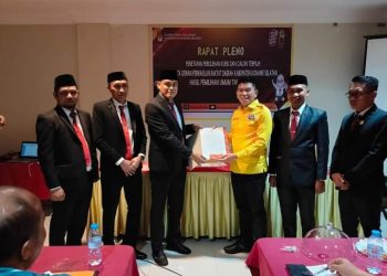 KPU Konsel Tetapkan 35 Anggota Dewan Terpilih Hasil Pemilu 2024