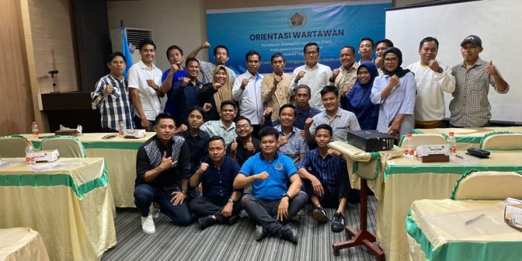 PWI Konsel Mendorong SDM Wartawan Lebih Profesional dan Memahami Etika Jurnalistik