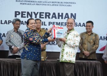 Disiplin Dalam Mengelola Keuangan, Pemkab Konsel Kembali Diganjar WTP Oleh BPK-RI