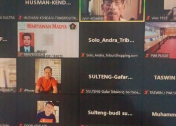 Puluhan Pewarta di Sultra Antusias Mengikuti Pembekalan UKW