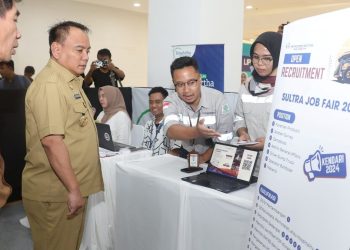 Tekan Angka Pengangguran, Pemprov Sultra Gelar Pameran Bursa Kerja (Job Fair) 2024