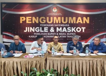 Sayembara Maskot dan Jingle KPU Konsel Masuk Babak Akhir, Pemenang Juara I Bakal Diluncurkan 22 Juni
