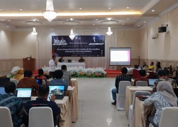 Diskominfo Konsel Gelar Pelatihan Jurnalis, Pesertanya Libatkan  ASN, Aparat Desa dan Kelurahan