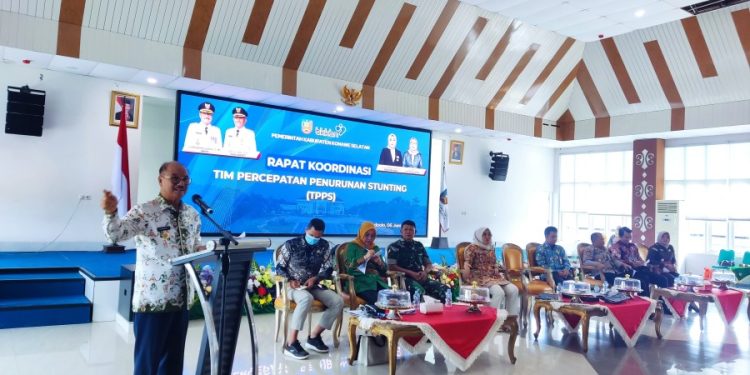 Bupati Surunuddin Bangun Sinergisitas Lintas Sektor Turunkan Angka Stunting