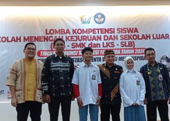 Dikbud Gelar LKS SMK-SLB, Pj Gubernur Andap : LKS Menciptakan Generasi Unggul dan Produktif