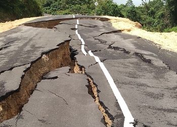Dikawal APH, Proyek Pembangunan Jalan Lingkar Kota Baubau Justru Bermasalah