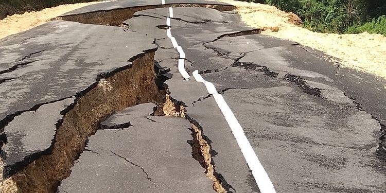 Dikawal APH, Proyek Pembangunan Jalan Lingkar Kota Baubau Justru Bermasalah