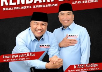 AJP Pilih Andi Sulolipu Sebagai Tandemnya di Pilwali, Ini Alasannya