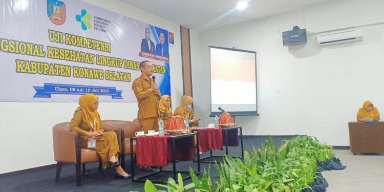 Dinkes Konsel Mendorong SDM Nakes Lebih Kompeten