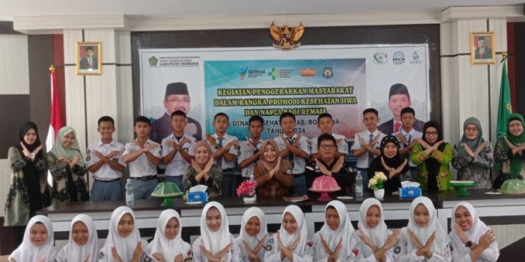 Dinkes Bombana Gelar Promosi Kesehatan Jiwa dan Napza Bagi Remaja