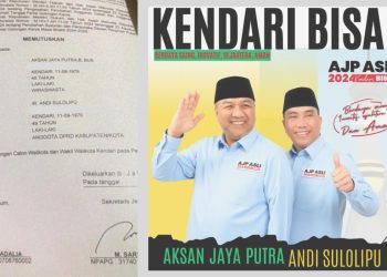 Terbaru B1KWK Golkar Pilwali Kendari 2024, Tunjuk Aksan Jaya Putra-Andi Sulolipu?