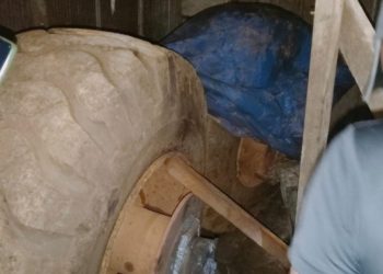 Viral Pencurian Loader di PT OSS Morosi, Pelaku Sisakan Ban