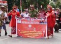 Sambut HUT Kemerdekaan RI ke-79, Ratusan Peserta Ikuti Karnaval Juang Pemkot Kendari