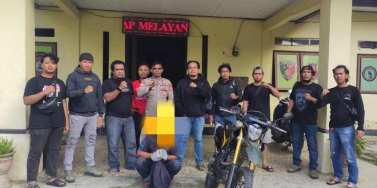 Polres Bombana Berhasil  Mengamankan Seorang Pria Terduga Pelaku Curanmor