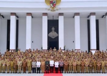 Bersama Kepala Daerah se-Indonesia, Pj Wali Kota Kendari Hadiri Rakor di IKN