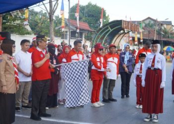 Meriahkan HUT Kemerdekaan, Pemkot Kendari Gelar Lomba Gerak Jalan