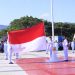 Perdana, Duplikat Bendera Pusaka Berkibar di Jazirah Bombana
