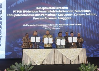 Stranas PK KPK RI Mediasi Pelaksanaan MoU Pemda Konsel Bersama PLN EPI