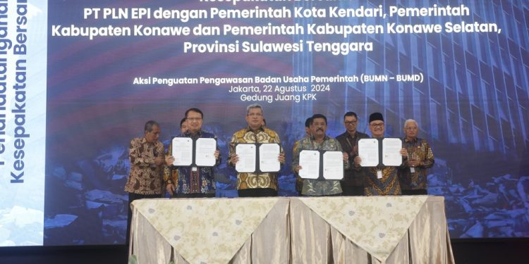 Stranas PK KPK RI Mediasi Pelaksanaan MoU Pemda Konsel Bersama PLN EPI