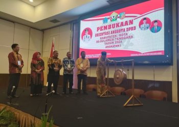 Dorong Pengembangan SDM Legislatif, BPSDM Sultra Gelar Orientasi DPRD Angkatan I