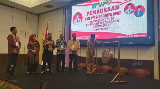Dorong Pengembangan SDM Legislatif, BPSDM Sultra Gelar Orientasi DPRD Angkatan I
