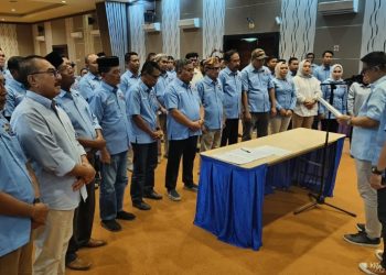 Adi Jaya-James Atur Strategi Menangkan Pilkada Konsel, 75 Tim Utama Dikukuhkan