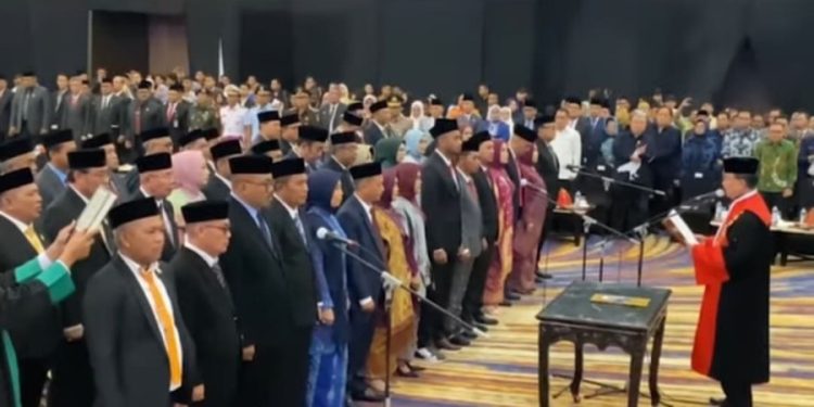 45 Anggota DPRD Sultra Periode 2024-2029 Resmi Dilantik